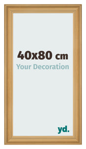 Bilderrahmen 40x80cm Kiefer Gemasert MDF Lazio Vorne Messe | Yourdecoration.at