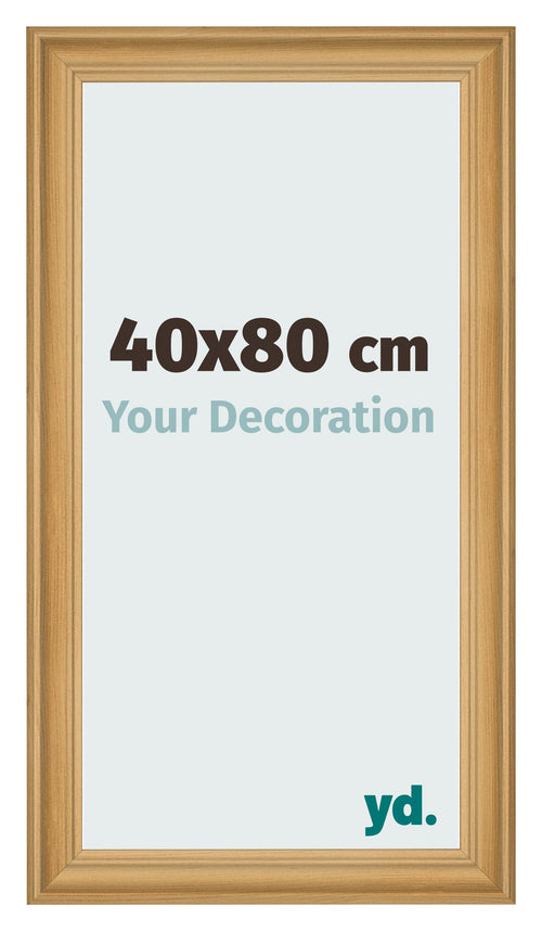 Bilderrahmen 40x80cm Kiefer Gemasert MDF Lazio Vorne Messe | Yourdecoration.at