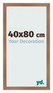 Bilderrahmen 40x80cm Kupfer Dekor MDF Bologna Vorne Messe | Yourdecoration.at