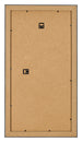 Bilderrahmen 40x80cm Schwarz Silber Poliert MDF Pisa Ruckseite | Yourdecoration.at