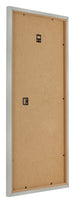 Bilderrahmen 40x80cm Silber Matt MDF Bologna Ruckseite Schrag | Yourdecoration.at
