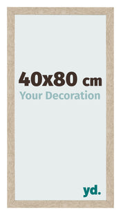 Bilderrahmen 40x80cm Sonoma Eiche MDF Bologna Vorne Messe | Yourdecoration.at