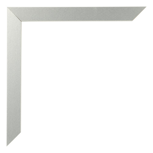 Bilderrahmen 42x59 4cm A2 Aluminium Gebürstet MDF Bologna Detail Ecke | Yourdecoration.at