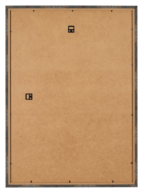 Bilderrahmen 42x59 4cm A2 Oxidiertes Metall MDF Bologna Ruckseite | Yourdecoration.at