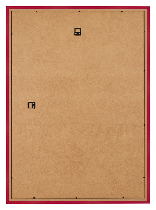 Bilderrahmen 42x59 4cm A2 Rot MDF Bologna Ruckseite | Yourdecoration.at
