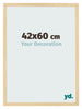 Bilderrahmen 42x60cm Buche Dekor MDF Bologna Vorne Messe | Yourdecoration.at