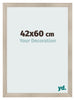 Bilderrahmen 42x60cm Eiche Rustikal MDF Pisa Vorne Messe | Yourdecoration.at