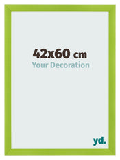 Bilderrahmen 42x60cm Grün MDF Pisa Vorne Messe | Yourdecoration.at