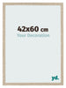 Bilderrahmen 42x60cm Sonoma Eiche MDF Bologna Vorne Messe | Yourdecoration.at