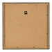 Bilderrahmen 45x45cm Bronze Dekor MDF Bologna Ruckseite | Yourdecoration.at