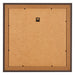 Bilderrahmen 45x45cm Eiche Dunkel MDF Lazio Ruckseite | Yourdecoration.at
