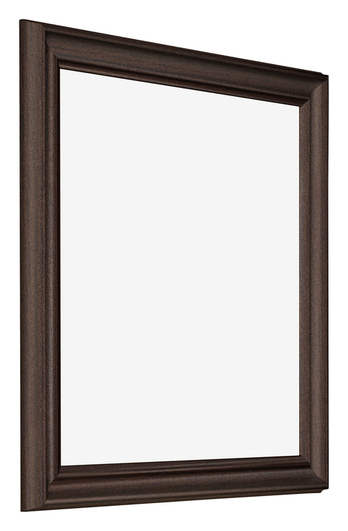 Bilderrahmen 45x45cm Eiche Dunkel MDF Lazio Vorne Schrag | Yourdecoration.at