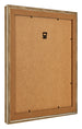Bilderrahmen 45x45cm Gold Antik MDF Lazio Ruckseite Schrag | Yourdecoration.at