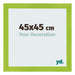 Bilderrahmen 45x45cm Grün MDF Pisa Vorne Messe | Yourdecoration.at