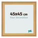 Bilderrahmen 45x45cm Kiefer Gemasert MDF Lazio Vorne Messe | Yourdecoration.at