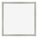 Bilderrahmen 45x45cm Silber Matt MDF Bologna Vorne | Yourdecoration.at