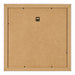 Bilderrahmen 45x45cm Weiß Vintage MDF Pisa Ruckseite | Yourdecoration.at