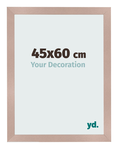 Bilderrahmen 45x60 cm Altrosa MDF Bologna Vorne Messe | Yourdecoration.at
