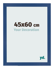 Bilderrahmen 45x60 cm Dunkelblau MDF Bologna Vorne Messe | Yourdecoration.at