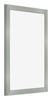 Bilderrahmen 45x60cm Aluminium Gebürstet MDF Bologna Vorne Schrag | Yourdecoration.at