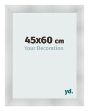 Bilderrahmen 45x60cm Aluminium Gebürstet MDF Pisa Vorne Messe | Yourdecoration.at