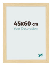 Bilderrahmen 45x60cm Buche Dekor MDF Bologna Vorne Messe | Yourdecoration.at