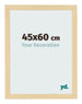 Bilderrahmen 45x60cm Buche Dekor MDF Bologna Vorne Messe | Yourdecoration.at