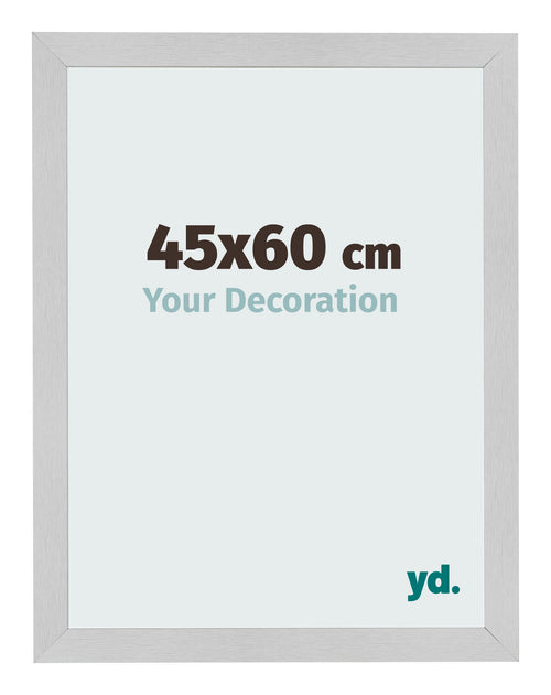 Bilderrahmen 45x60cm Edelstahl MDF Bologna Vorne Messe | Yourdecoration.at