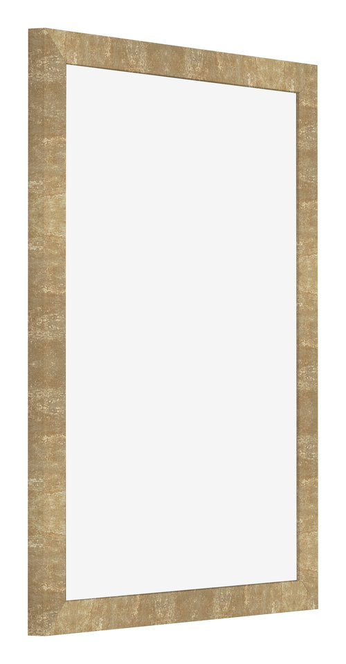 Bilderrahmen 45x60cm Gold Antik MDF Bologna Vorne Schrag | Yourdecoration.at