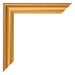 Bilderrahmen 45x60cm Gold Matt MDF Lazio Detail Ecke | Yourdecoration.at