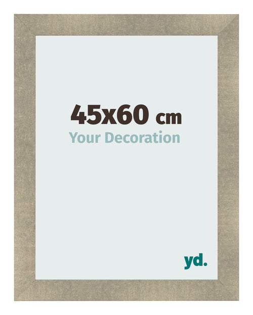 Bilderrahmen 45x60cm Gold Vintage MDF Pisa Vorne Messe | Yourdecoration.at