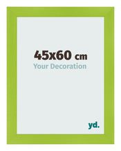 Bilderrahmen 45x60cm Grün MDF Pisa Vorne Messe | Yourdecoration.at