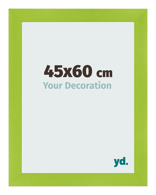 Bilderrahmen 45x60cm Grün MDF Pisa Vorne Messe | Yourdecoration.at