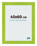 Bilderrahmen 45x60cm Grün MDF Pisa Vorne Messe | Yourdecoration.at