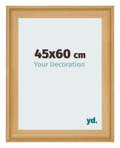 Bilderrahmen 45x60cm Kiefer Gemasert MDF Lazio Vorne Messe | Yourdecoration.at