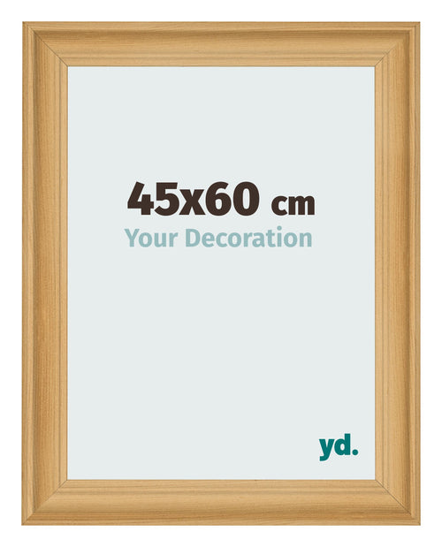 Bilderrahmen 45x60cm Kiefer Gemasert MDF Lazio Vorne Messe | Yourdecoration.at