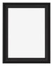Bilderrahmen 45x60cm Schwarz Gemasert MDF Lazio Vorne | Yourdecoration.at