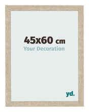 Bilderrahmen 45x60cm Sonoma Eiche MDF Bologna Vorne Messe | Yourdecoration.at
