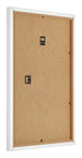 Bilderrahmen 45x60cm Weiss Hochglanz MDF Bologna Ruckseite Schrag | Yourdecoration.at