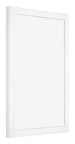 Bilderrahmen 45x60cm Weiss Hochglanz MDF Bologna Vorne Schrag | Yourdecoration.at
