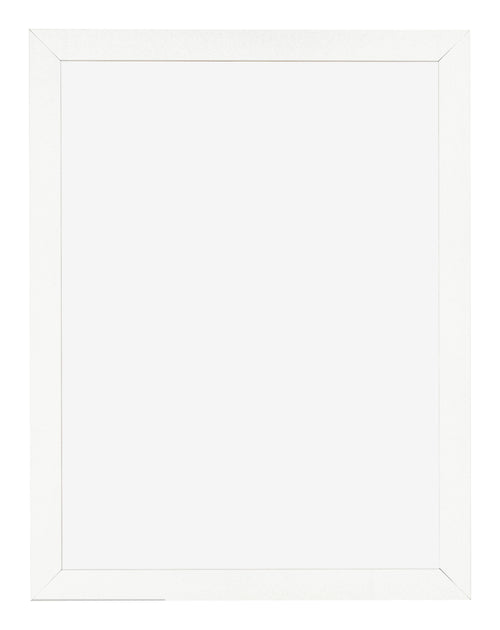 Bilderrahmen 45x60cm Weiss Hochglanz MDF Bologna Vorne | Yourdecoration.at