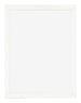 Bilderrahmen 45x60cm Weiss Hochglanz MDF Bologna Vorne | Yourdecoration.at
