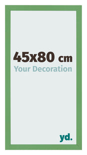 Bilderrahmen 45x80 cm Grun MDF Bologna Vorne Messe | Yourdecoration.at