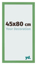 Bilderrahmen 45x80 cm Grun MDF Bologna Vorne Messe | Yourdecoration.at
