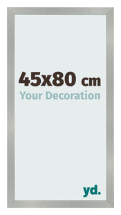 Bilderrahmen 45x80cm Aluminium Gebürstet MDF Bologna Vorne Messe | Yourdecoration.at