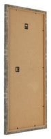 Bilderrahmen 45x80cm Blau Gold Meliert MDF Bologna Ruckseite Schrag | Yourdecoration.at