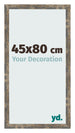 Bilderrahmen 45x80cm Blau Gold Meliert MDF Bologna Vorne Messe | Yourdecoration.at