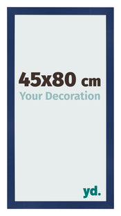 Bilderrahmen 45x80cm Dunkelblau Gewischt MDF Bologna Vorne Messe | Yourdecoration.at