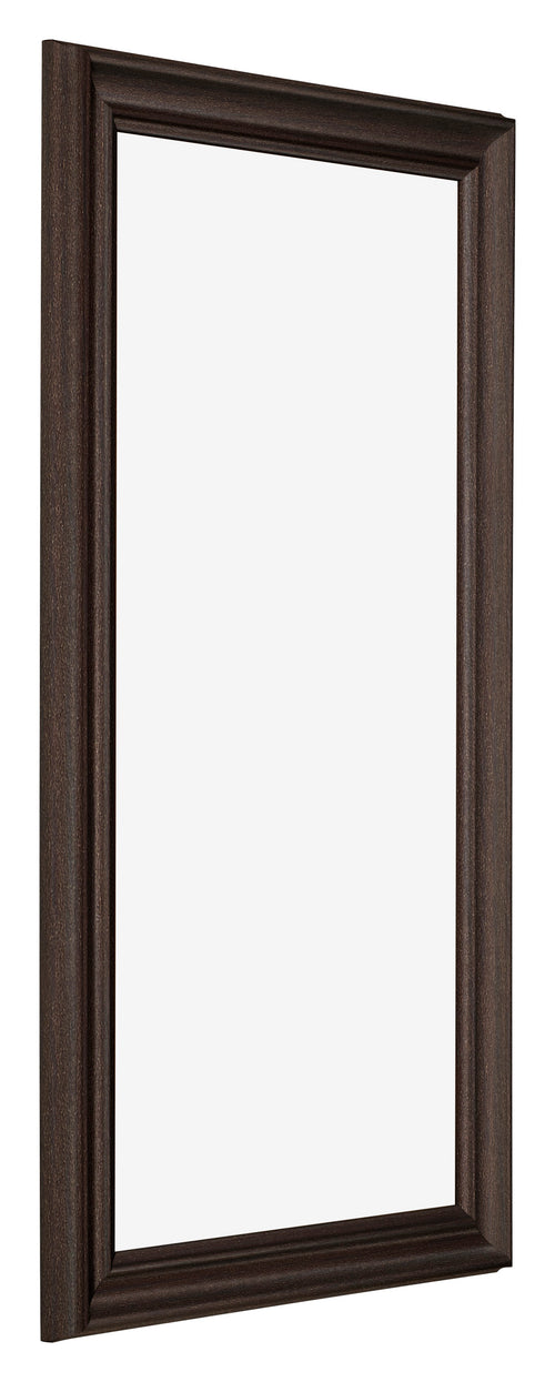 Bilderrahmen 45x80cm Eiche Dunkel MDF Lazio Vorne Schrag | Yourdecoration.at
