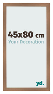 Bilderrahmen 45x80cm Kupfer Dekor MDF Bologna Vorne Messe | Yourdecoration.at